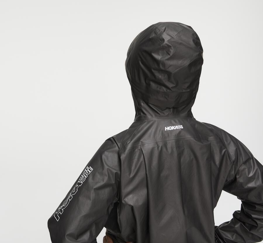 Chaquetas Hoka One One Mujer Negros - Gore-Tex Shakedry™ Run - LEBG85012